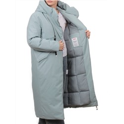 H269 BLUE Пальто зимнее женское (170 гр. холлофайбер)