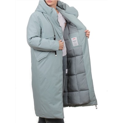 H269 BLUE Пальто зимнее женское (170 гр. холлофайбер)