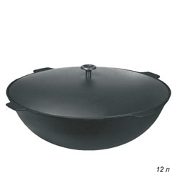 Казан 12 л / к121 /уп 1/ алюм крышка