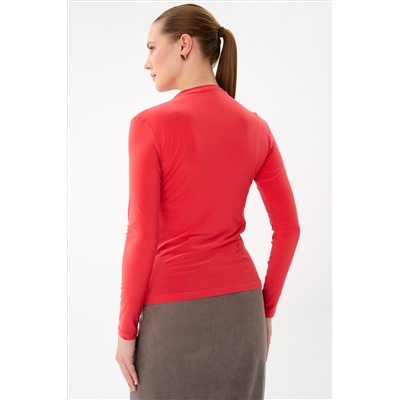 Лонгслив Нора (оранжевый)