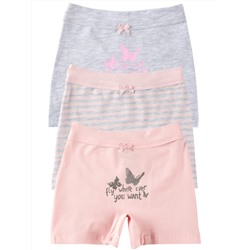 5416 Трусы шорты для девочки многоцвет (BAYKAR)