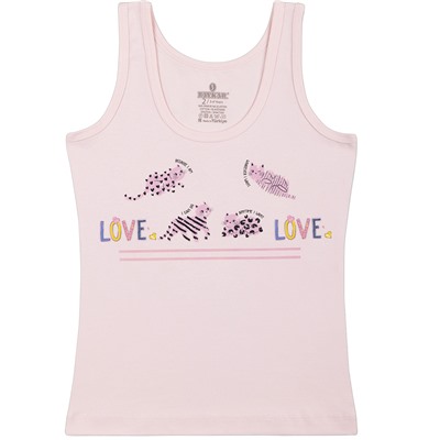 4338 Майка для девочек многоцвет (BAYKAR)