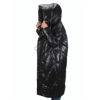 22-203 BLACK Пальто зимнее женское (200 гр. тинсулейт)