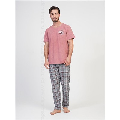 №109095 2496 Комплект мужской Vienetta с брюками Дроп