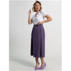 Юбка миди Мариэтта (фиолетовая) Ю14389-16М