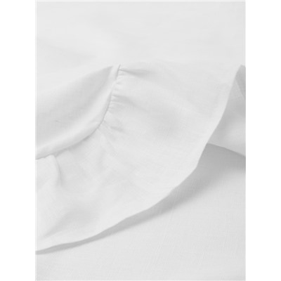 Скатерть Этель Ivory 150х116+/-3см, 100% лён, цв белый, 170 г/м2