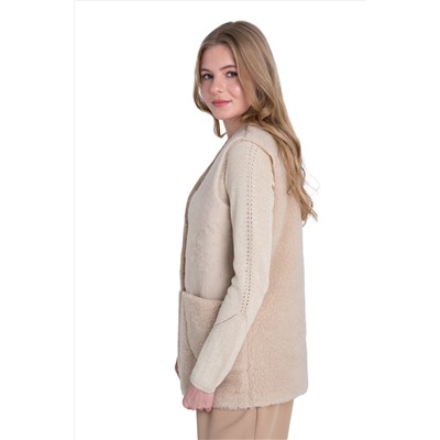 Жилет женский Комфорт Карамель