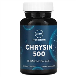 MRM Nutrition, Хризин 500, 500 мг, 30 веганских капсул