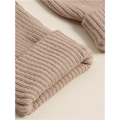 Комбинезон вязаный SL Home, рост 92 - 98 см, бежевый