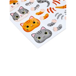 Набор для декорирования яиц на пасху «Котики», 14.5×15×2 см