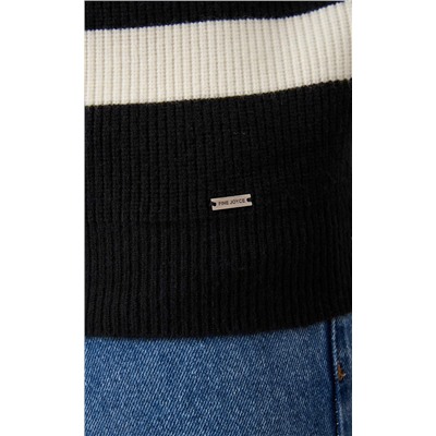 Джемпер F421-1545 black-white