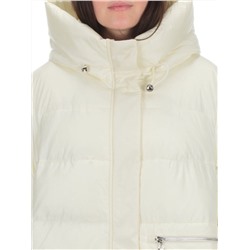 H-2210 WHITE Пальто зимнее женское (200 гр .холлофайбер)