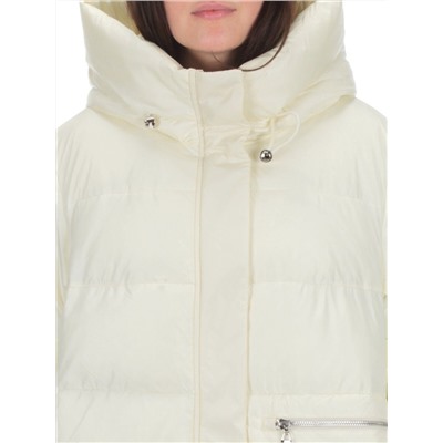 H-2210 WHITE Пальто зимнее женское (200 гр .холлофайбер)