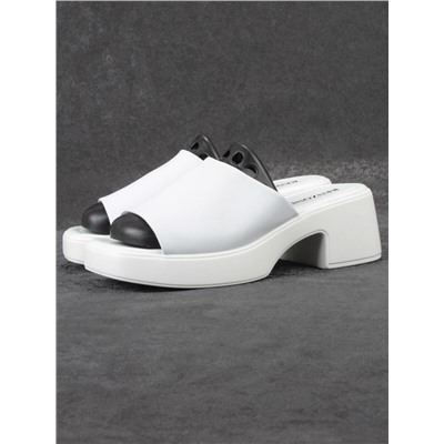 08-PED206-2 WHITE Босоножки женские (натуральная кожа)