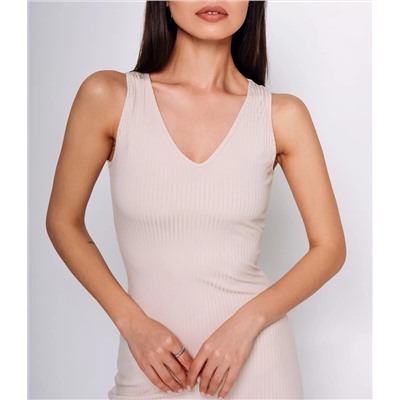 Платье #БШ3009, светло-бежевый