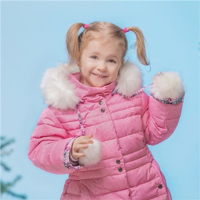 Комплект зимний Джинс 2245 розовый FOX-CUB
