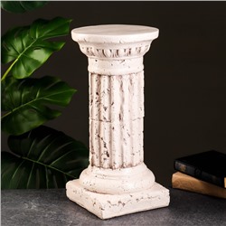 Колонна декоративная «Круглая средняя», 22×22×46 см, состаренная