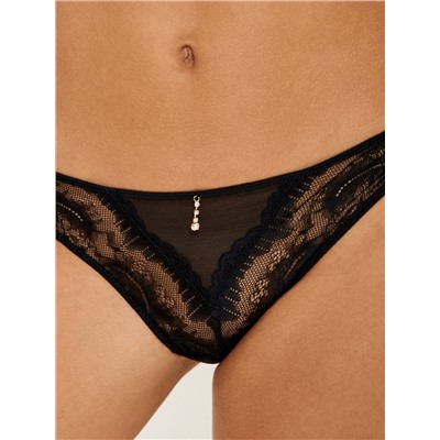 Трусы жен Vitoslava черный Infinity Lingerie