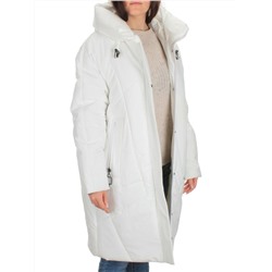 M-9117 WHITE Пальто зимнее женское CORUSKY  (верблюжья шерсть)