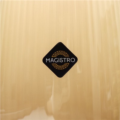 Стаканы Magistro «Иллюзия», 475 мл, 8×15 см, набор 6 шт, стекло, золотые