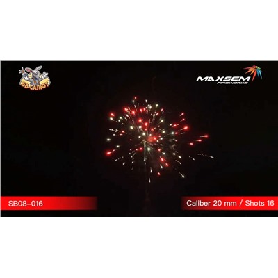 Фейерверк SB08-016 Naz (0,8" х 16)