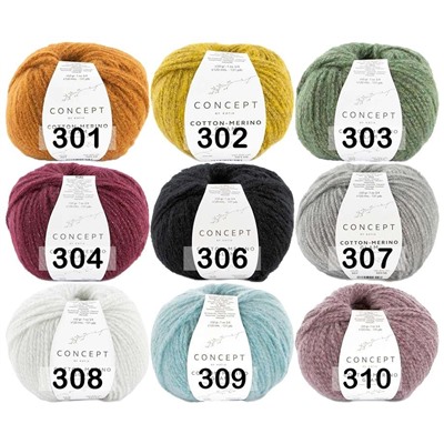 Пряжа Concept Cotton-Merino Glam