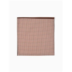 Платки носовые мужские «Этель», 30×30 см, набор 12 шт., 100% хлопок, коричневые, рисунок МИКС