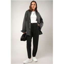 Женские классические брюки Happyfox черные