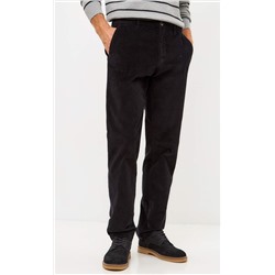 Брюки вельвет Р321-0800 l.black