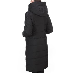2189 BLACK Пальто зимнее женское OLAYEETE (200 гр. холлофайбера)