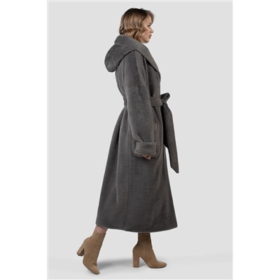 01-12112 Пальто женское демисезонное (пояс)