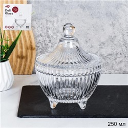 Сахарница 250 мл / TG1034 /уп 48/