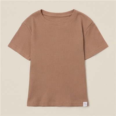 Пижама детская SL HOME, размер 36 (134-140 см), цвет кофейный