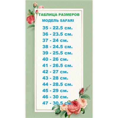 AB.Z. SAFARY ROYAL+Ab.Zapatos PELLE Peque (550) ROYAL Акция