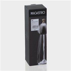 Мельница для специй Magistro Chrono, 22 см, металлик