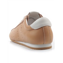 03-908396-5 DK. BEIGE Кеды женские (натуральная кожа)