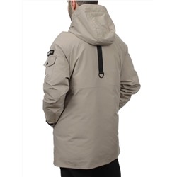 8897 BEIGE Куртка мужская зимняя облегченная (130 гр. холлофайбер)