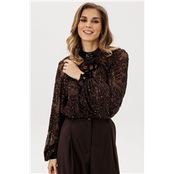 Блуза, топ EOLA 3023 шоколад