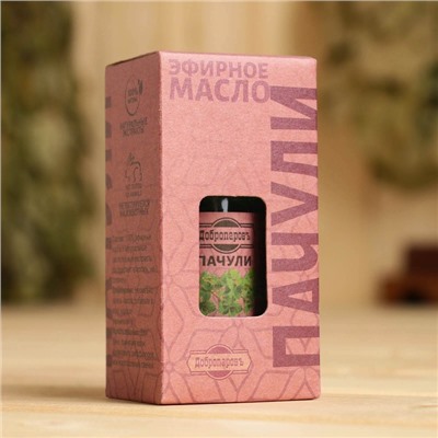 Масло эфирное «Пачули» 20 мл, крафт, Добропаровъ