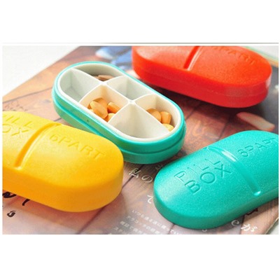 Таблетница Pill BOX из 6 отделений , заказ от 2 - х шт.