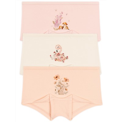 5710 Трусы шорты девочка многоцвет (BAYKAR)