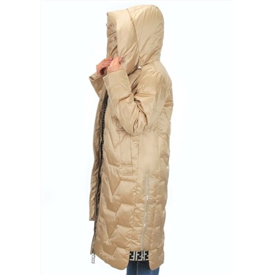 9758 BEIGE Куртка зимняя женская (200 гр. холлофайбера)