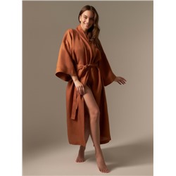 Халат женский домашний SL HOME «Softness»-52, 100% лён, 150 г/м2