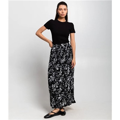 Юбка #КТ8137-2, чёрный