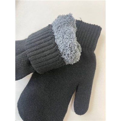 Варежки (мех внутри)