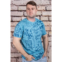 Футболка 32114 голубой HEDRICY