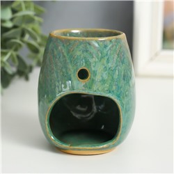 Аромалампа для эфирных масел «Хотэй», керамика, 6×6×8 см, МИКС