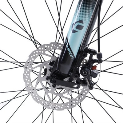 Велосипед 26" рама 17" 21sp COMIRON FLAME голубой