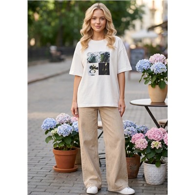 Футболка OVER SIZE (хлопок)