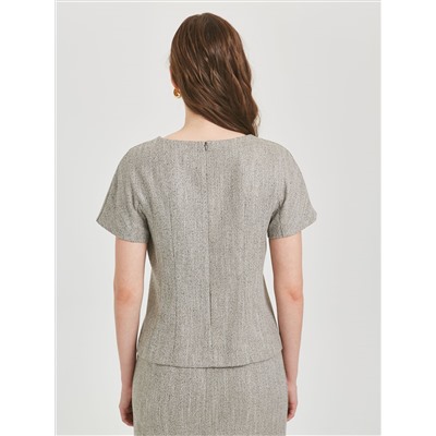 Блузка с цельнокроеным рукавом